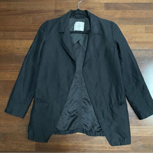 Aritzia Wilfred Alto Linen Blazer Jacket - Picture 2 of 12